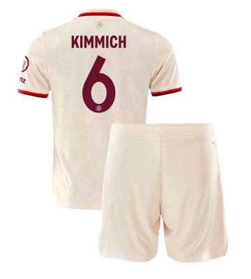 Bayern Munich Joshua Kimmich #6 Tercera Equipación Niños 2024-25 Manga Corta (+ Pantalones cortos)